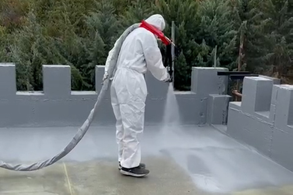 Tarihi Kale Restorasyonu Polyurea Çatı Uygulaması - Kuzey Makedonya